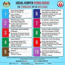 Bagaimana anda menguruskan tekanan kerja ppk? Jadual Kempen Derma Darah 26 Februari Pusat Darah Negara Kementerian Kesihatan Malaysia Facebook