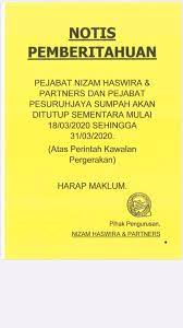 Ibarat buku bertemu ruas, pesuruhjaya sumpah suharnizan md sidek hari ini memfailkan saman lebih rm2 juta terhadap seorang personaliti media sosial saman sudah didaftar di mahkamah dan petang ini saya sudah terima emel daripada tetuan yahaya ahmad & co dari sungai petani, kedah. Pesuruhjaya Pesuruhjaya Sumpah Sungai Petani Kedah
