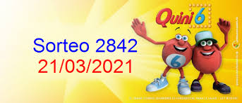 👉 dale me gusta y sumate para recibir los resultados del quini 6 al instante en tu muro de facebook. Quini 6 Sorteo 2842 Del Domingo 21 3 2021
