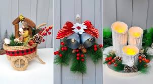3 Adornos Navideños reciclando DIY - Patrones gratis
