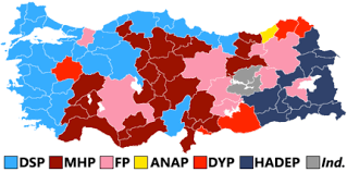 1999 Turkish General Election Wikipedia
