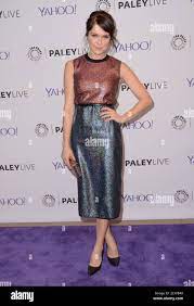 08 December - Beverly Hills, Ca - Katie Aselton. The Paley Center for Media  presents special Paleylive LA event with the stars and creators of FXXs  The League held at The Paley
