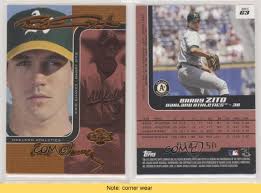 2006 Topps Co-Signers Changing Faces Red /150 Barry Zito Eric Chavez #63