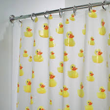 Interdesign Pvc Free Yellow Rubber Ducks Shower Curtain Duck Shower Curtain Vinyl Shower Curtains Kids Shower Curtain