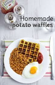These savory potato waffles are similar to potato pancakes, but in waffle form. Homemade Potato Waffles Easy Cheesy Vegetarian