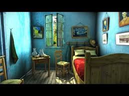Op het doek staat zijn toenmalige slaapkamer in het gele huis afgebeeld. La Chambre De Van Gogh Video 360 Rendr Fr Youtube
