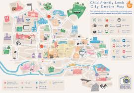 This map shows bus stops, hotels, points of interest, tourist attractions and sightseeings in leeds. Child Friendly Leeds City Centre Map North Leeds Mumbler Your Local Parenting Community