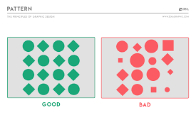 Next important fundamental is repetition, when you limit two or three strong colors or typefaces, you will have to repeat something in design. 12 Graphic Design Principles Zeka Design