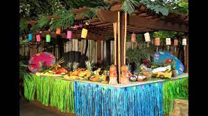 Deck the party setting with our tiki lights, floral paper lanterns, hanging luau decorations, tropical fish balloons, and colorful luau table decorations. Colorful Hawaiian Party Decorations Youtube