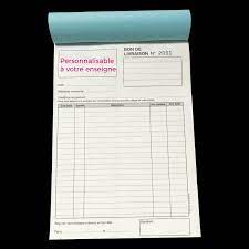 Maybe you would like to learn more about one of these? Carnet Bon De Livraison A5 Personnalise 15x21cm Imprime Com