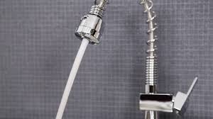 Heable kitchen sink mixer tap with pull down sprayer chrome. Sauber Square Handle Kitchen Mixer Tap With Pull Out Spray Youtube