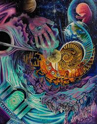 Download, color, and print these trippy coloring pages for free. Into Infinity Acrylic 20x30 Psychedelic Artwork Funky Art Twin Flame Art