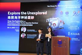 沈括號」科考船首度訪港，耀中耀華學子探索深海神奇