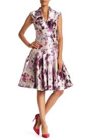 Floral Fit Flare Dress