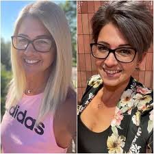 Short Haircut Transformation with Makeup