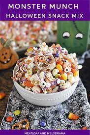 Monster Munch Halloween Snack Mix Recipe Snack Mix Halloween Snack Mix Halloween Snack Mix Recipe
