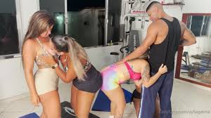 Aylla Gattina Orgy Gym