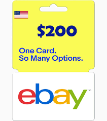 Buying the ebay gift card will help you to convert your cryptocurrency into a possibility to find what you need worldwide! Ebay 200 Gift Card