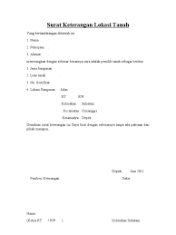 Contoh surat keterangan kerja adalah suatu jenis surat resmi yang dikeluarkan oleh sebuah perusahaan atau instansi tertentu yang intinya untuk menyatakan bahwa seseorang memang sedang dalam periode kerja pada perusahaan atau instansi yang bersangkutan. Surat Keterangan Lokasi