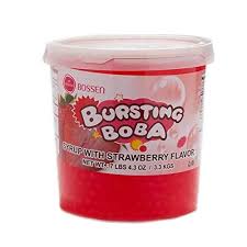 «how to make popping boba _ #poppingboba #boba #milktea #bubbletea #奶茶 #homemade…» Bursting Popping Boba 7 26lbs Strawberry Walmart Com Walmart Com