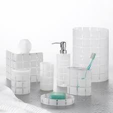 Beach glass bath accessories made from sustainable sea glass, this set of bathroom accessories constitutes a good option for your bathroom supplies. Frosted Glass Bathroom Accessories Ideas On Foter