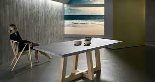 Pin By Robert Rottura On Dining Room Dining Table Concrete Table Round Dining Table