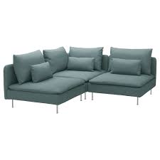 Design sofa is a specialist sofa manufacturer. Soderhamn Corner Sofa 3 Seat Finnsta Turquoise Ikea