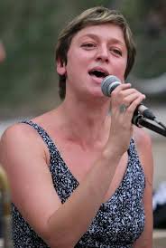 Erika Lewis and Shaye Cohn and Tuba Skinny they are singing and playing