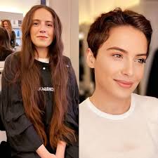 What do you think of the short hair look?