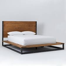 Copenhagen Reclaimed Wood Bed Modern Bedroom Furniture Furniture Platform Bed Designs