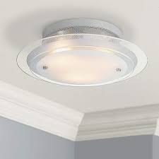 Possini Euro Design 2 Tier Glass 15 3 4 Wide Ceiling Light P1329 Lamps Plus
