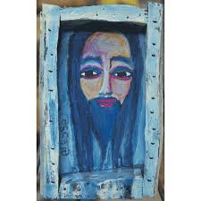 Eric Legge “Full Moon” Folk Art