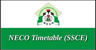See full timetable details below Neco Timetable 2020 Ssce National Examinations Council Routine