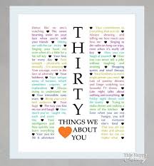 Birthday Gift For Daughter In Law Turning 30 30 Things We Love About You Diy Gifts For Mom Diy Birthday Gifts Homemade Gifts Diy