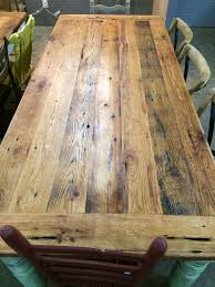 Oak was used frequently to make furniture in earlier times and has recently made a comeback because of its texture and grainy look. 7 Foot Reclaimed Oak Farm House Table Farmhouse Table Kitchen Table Decor Diy Farmhouse Table