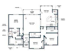 One story house plans are convenient and economical, as a more simple structural design reduces building material costs. 9 Tilson Homes Ideas House Plans How To Plan Floor Plans