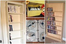 We offer cd storage, dvd storage in a wide range of styles, colors and models for both the home and office. Remodelaholic Dvd Storage Ideas
