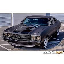 Black Matte Black 1970 Chevelle Ss 70 Chevelle Vinyl Wrapped In 3m 1080 Matte Black And Gloss Black Vinyls Spoiler And Painted Bumpers Chevy Chevelle Chevy Chevelle 1970 Classic Cars Muscle