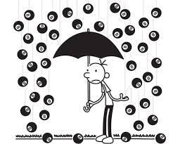 Cover Page For Diary Of A Wimpy Kid Hard Luck Diario De Um Banana Desenhos