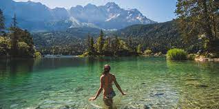 The ~7 km path around the lake is. Urlaub Am Eibsee In Bayern Aktivurlaub Kultur Und Erholung
