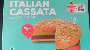 Unboxing Italian Cassata Ice Cream Cake Icecreamcake Havmor Youtube