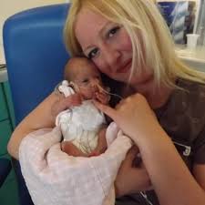 Parents' joy as as tiny 1lb 3oz tot who was saved by medics using a  sandwich bag is given date to go home