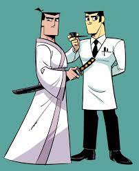 Professor Utonium is the Samurai Jack who defeated Aku and couldn't age in  the future. He went ahead to create the perfect immortal girls because all  his loved were eventually dying. :