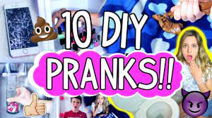 10 Epic Pranks You Need To Try Sibling Prank Wars Youtube