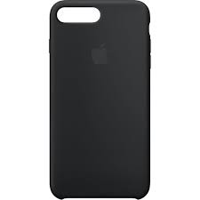 Apple Iphone 8 Plus 7 Plus Silicone Case Black For Iphone 7 Plus And 8 Plus Black