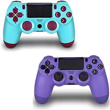 Además de tener mejores gráficos, más habitaciones, más misiones, más zombies, más armas. Amazon Com Paquete De 2 Controladores Para Ps4 Controlador Inalambrico Para Playstation 4 Con Doble Vibracion Juego Joystick Morado Computers Accessories