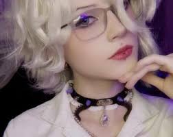 Licorice Cookie Inspired Choker