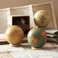 Around The World Globe In Gift Box Globe Decor Desk Globe World Globes