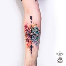 As proof, here are quite a few for. By Juni Tatss Ein Kompass Mit Watercolor Watercolor Tattoos Werden Auch Aquarell Tattoos Genannt W Watercolor Tattoo Feather Watercolor Rose Tattoos Tattoos