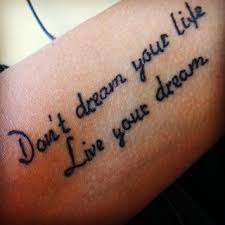 Love The Quote Not So Crazy About Putting Words On Your Body Tattoo Quotes Meaningful Tattoos Tattoos